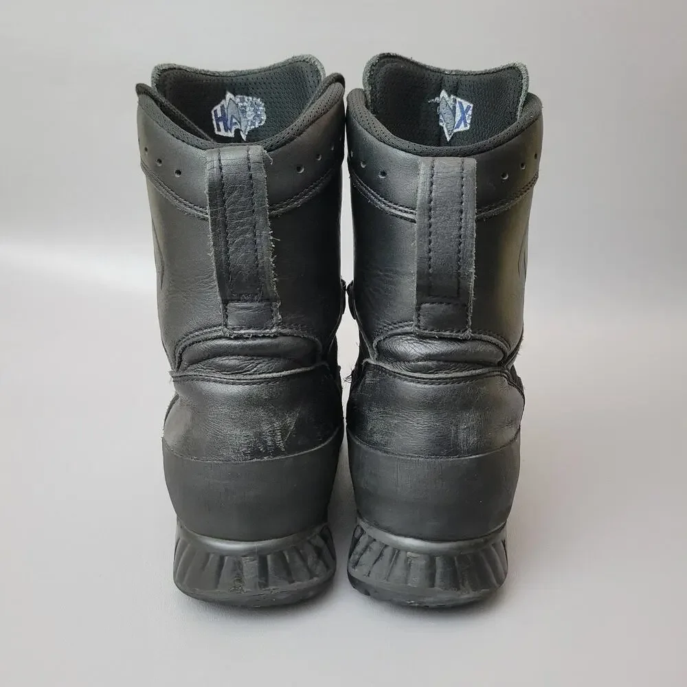Genuine British Military Issued Haix Boots Hi Liability Male Combat Black US 11